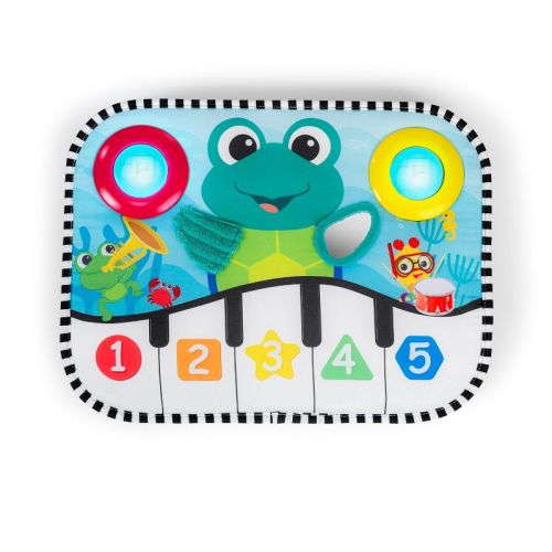 Baby Einstein Ocean Explorers Neptune's Kick & Explore Musical Kick Pad and Crib Toy
