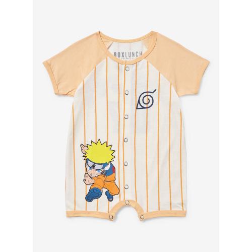 Naruto Shippuden Naruto Striped Jersey Infant One-Piece - BoxLunch Exclusive