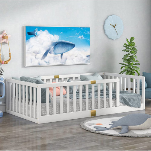 Sapphome Twin Solid Wood Platforms Bed by Sapphome & Reviews | Wayfair