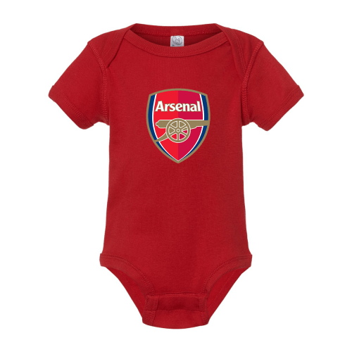Baby Arsenal Soccer Romper Onesie