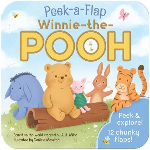 Winnie-the-pooh - (peek-a-flap) By Cottage Door Press (board Book)