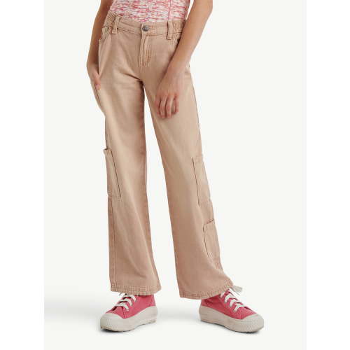 Justice Girl's Cargo Jeans, Sizes 6-18, Slim & Plus