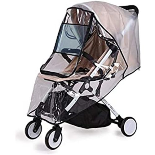 Stroller Rain Cover,Universal Stroller Accessory,Waterproof, Windproof Protection,Protect from Dust Snow,Baby Travel Weather Shield