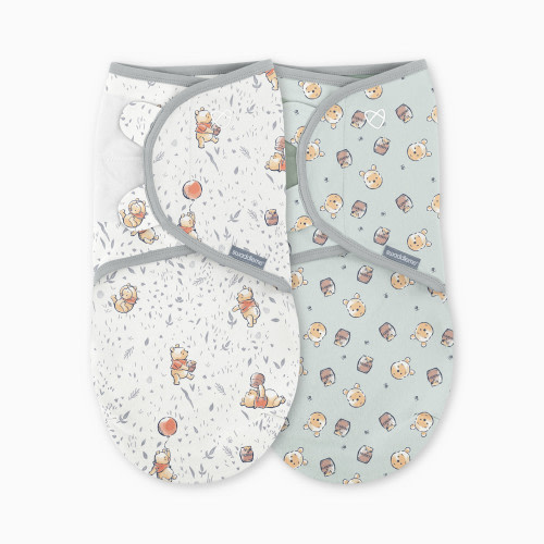 Ingenuity SwaddleMe Disney Original Swaddle - Winnie The Pooh, 3-6 M