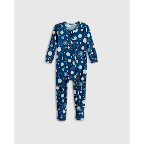 Bamboo Footie Pajama - Baby in Celestial Dreams 3-6M