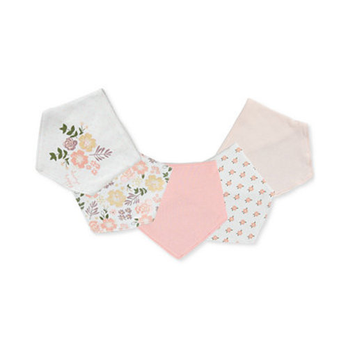 Chickpea Baby Girls Bibs - 5pk