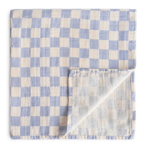 Mushie Organic Cotton Muslin Swaddle Blanket – Babyletto