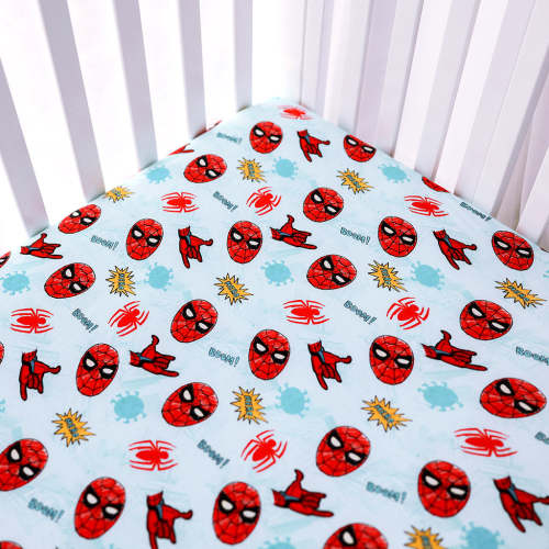 Marvel Friendly Neighborhood Spider-Man Crib Sheet