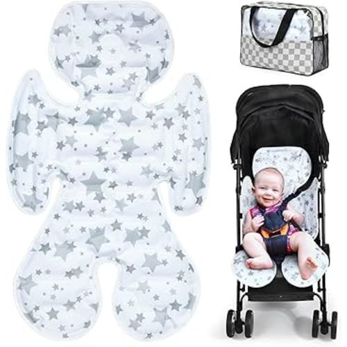 Orzbow Universal Stroller Cooling Pad, Double Sided Car Seat Cooler Liner, Gel Baby Cooling Pad Cushion for Strollers, Car Seats, High Chair, Swing, Cribs, Keep Baby Cool in Summer