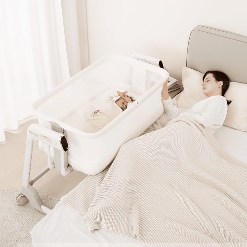 Smart Bassinet & Electric Cradle with Auto Cry Detect | Maydolly – Maydolly LLC