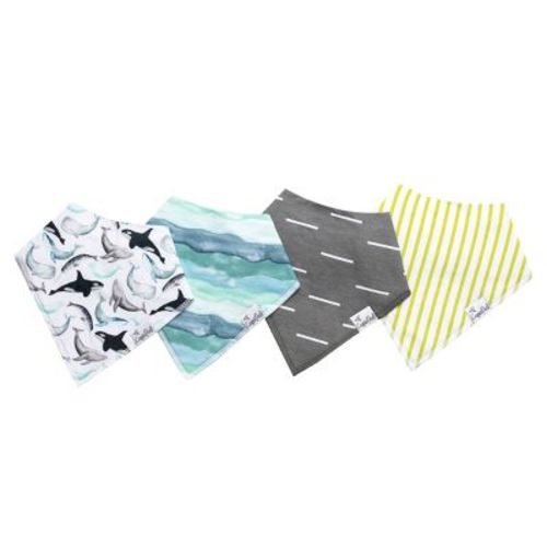 Copper Pearl Bib Set - Bandana - 4pc