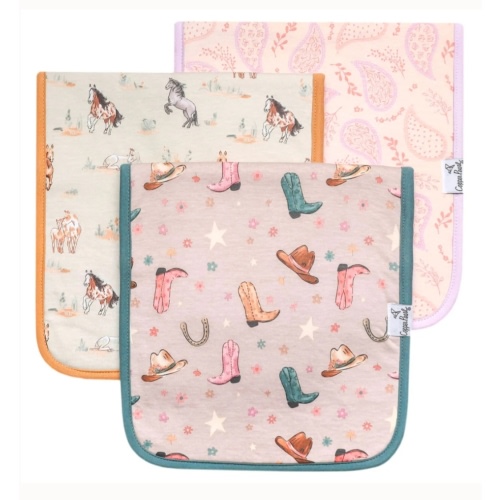 Beautiful Burp Cloth Bibs & Accessories | Copper Pearl