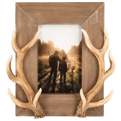White River Home Antler Photo Frame