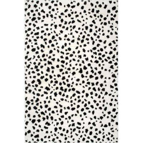 Nuloom Brooks Animal 4x6 Indoor Area Rug For Living Room Bedroom Dining Room Kitchen, Beige/ivory