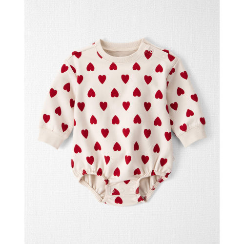 Baby Organic Cotton Bubble in Forever Hearts Print - Little Planet | Carter's