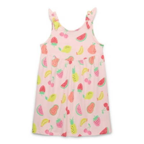 Garanimals Toddler Girl Printed Jersey Tank Dress, Sizes 12M-5T