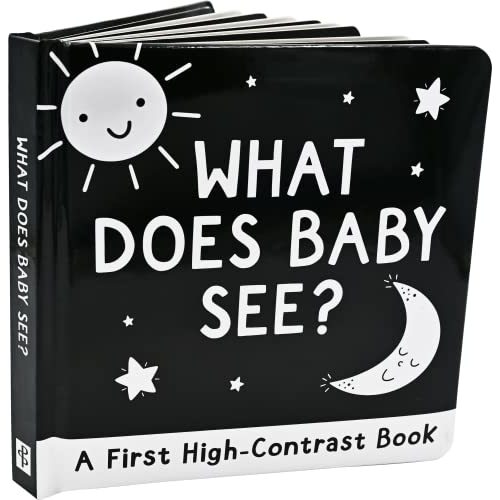 What Does Baby See? A High-Contrast Board Book (Padded Cover)