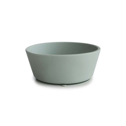 Bol à Ventouse en Silicone MUSHIE - Bleu Cambridge