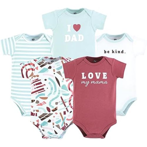 Hudson Baby Unisex Baby Cotton Bodysuits
