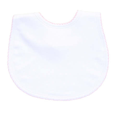 Essentials Pink Trim Bib