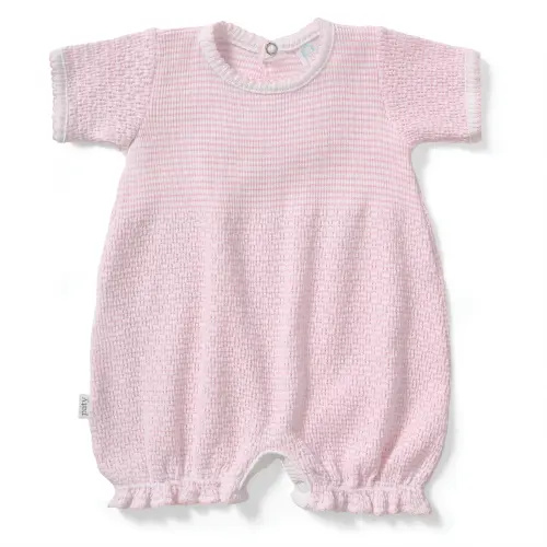 Paty Knit Ruffle Hem Bubble in Solid Colors