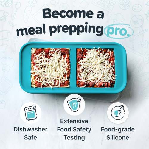 Silicone Food Freezer Trays - Souper Cubes® 1 Cup Size