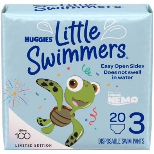 Huggies Little Swimmers Baby Swim Disposable Diapers – (Select Size and Count), Size: Small