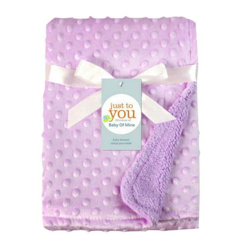 Danhjin Warm Large Newborn Baby Solid Blanket & Swaddling Thermal Soft Fleece Bedding Quilt - Clearance