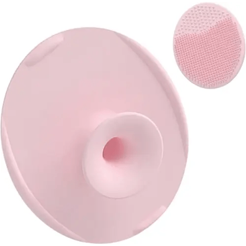 Baby Scalp Brush - Baby Bath Scrubber | Silicone Baby Hair Scrubber | Children Scalp Massager Comb | Newborns Bath Brush | Comb for Washing Baby Hair | Cradle Cap Bath Brushes, Pink