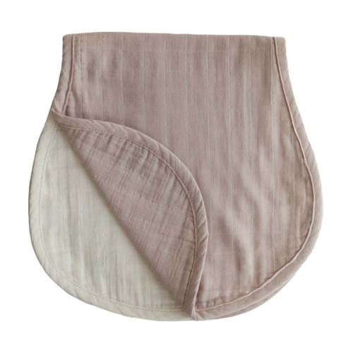 Mushie Muslin Baby Burp Cloth Organic Cotton 2-Pack