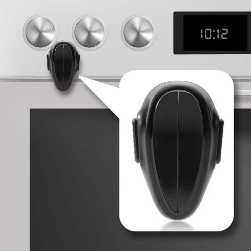 Mr. Pen- Child Safety Oven Lock, 1 Pack, Black, Heat-Resistant Appliance Door Latch, Stove Baby Proof