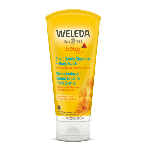 Weleda Baby Shampoo and Body Wash with Calendula Extracts, 6.8 fl oz