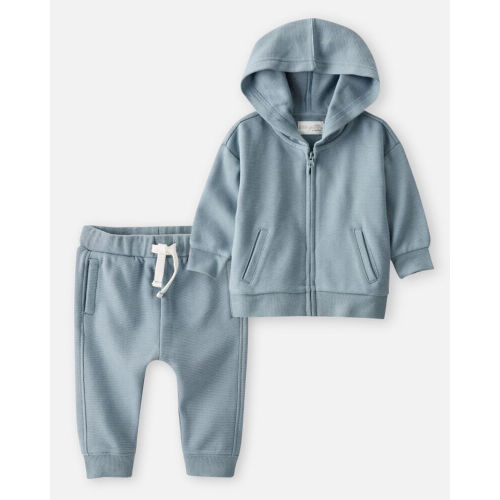 Baby Organic Cotton 2-Piece Sweatsuit