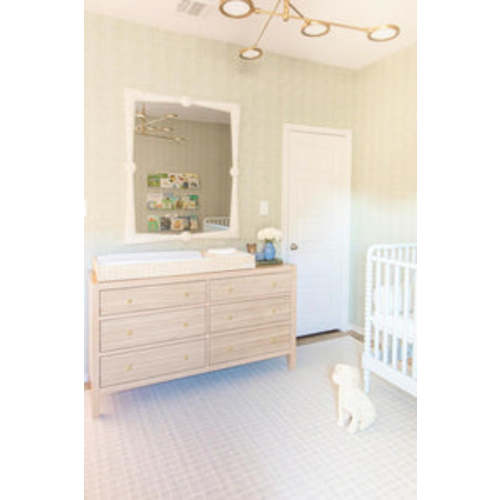 LELLOBABY™ X Hampton BABY- Rattan Wicker Changing Tray Premier Plus+