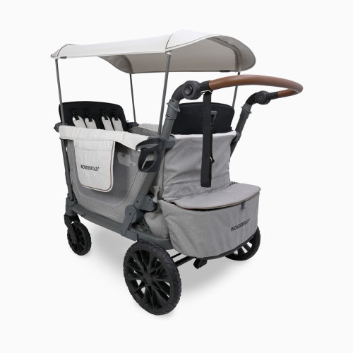 WonderFold Wagon L4 Quad Stroller Wagon - Gray