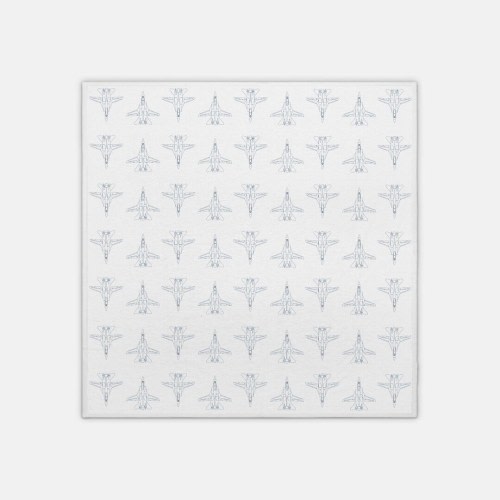 F-14 Tomcat Jersey Knit Swaddle Blanket - 42" x 42"