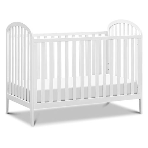 Davinci Beau 3-in-1 Convertible Crib in White, GREENGUARD Gold Certified, Easy Assembly