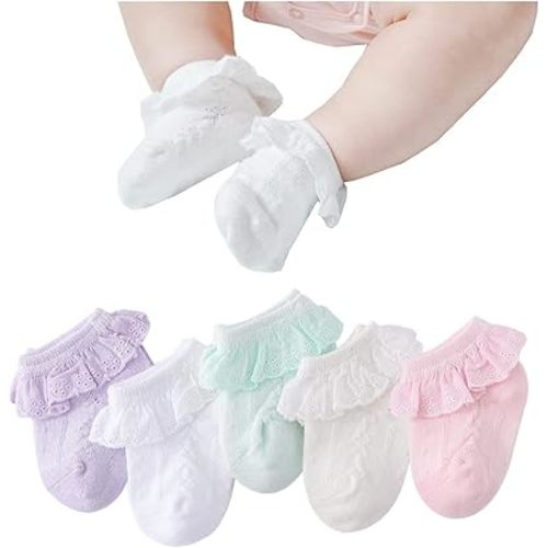 Marchare Baby Lace Socks 3 Pack