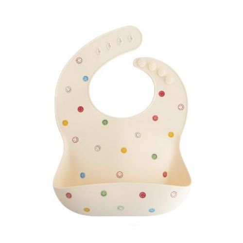 Mushie Silicone Baby Bib