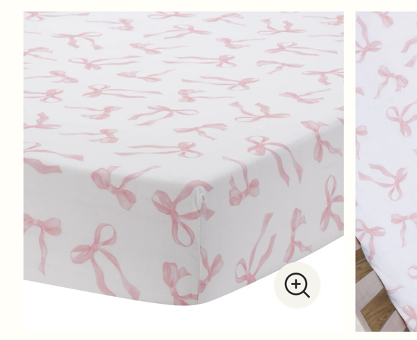 Coquette Floral Baby Blanket