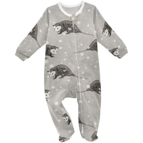 Baby Sleepers Newborn Baby One-Piece Footies for Girl Boy