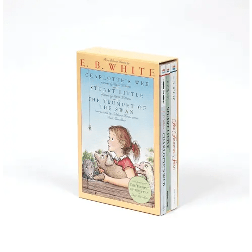E. B. White Box Set: 3 Classic Favorites: Charlotte's Web, Stuart Little, The Trumpet of the Swan