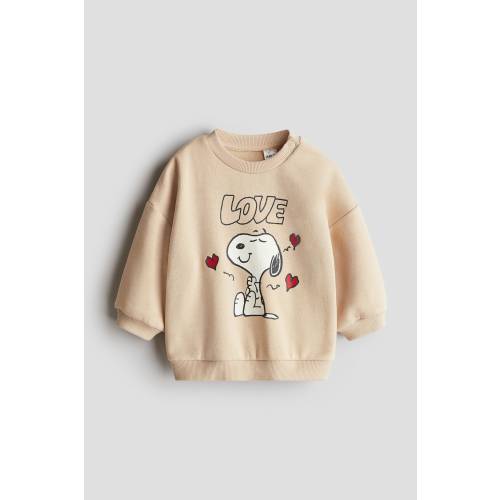 SWEATSHIRT WITH PRINTED MOTIF