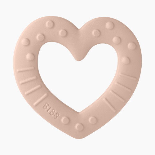 BIBS Baby Bitie Teether - Blush, Heart