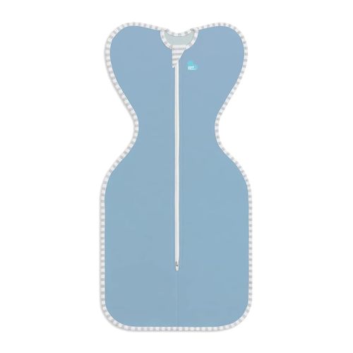 Love to Dream Swaddle UP, Baby Sleep Sack, Self-Soothing Swaddles for Newborns, Get Longer Sleep, Snug Fit Helps Calm Startle Reflex, New Born Essentials for Baby, 5-8.5 lbs, Blue - Newborn (5-8.5lbs)