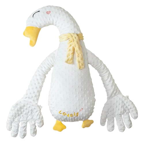 Baby Sleep Support Pillow Infant Soothing Patting Pillow Hugging Pillow Calming Sleep Aid Reduces Startle Reflex Cuddler Support Goose Pillow Cotton Soft Stuffed Animal A-385 E Baby