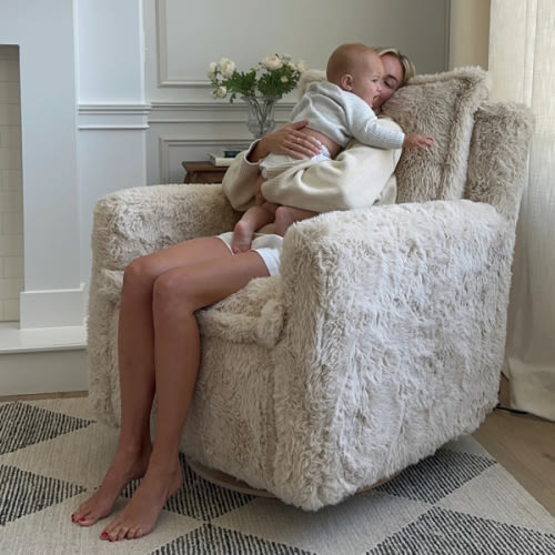 Flynn | Gliding Swivel Nursery Recliner | Oilo™ Studio