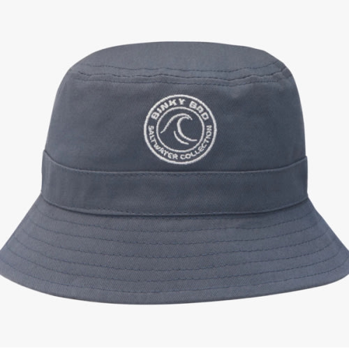 Salt Creek (Blue Charcoal) – Binkybro Bucket Hat