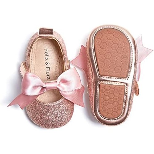 Soft Sole Baby Shoes - Infant Baby Walking Shoes Moccasins Rubber Sole Crib Shoes