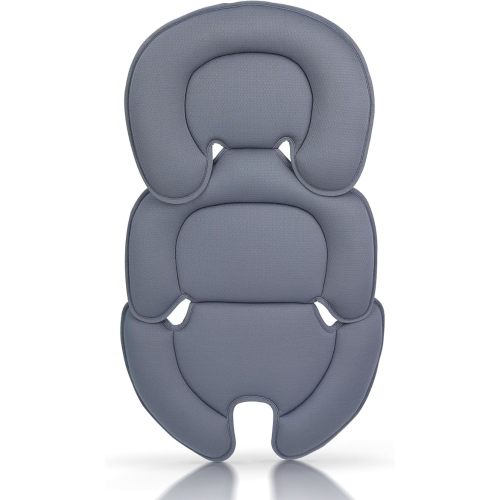 Innokids Infant Car Seat Insert, Car Seat Head and Body Supports for Babies, Soft Car Seat Insert Cushion Pad Suit for Infant Car Seats and Baby Strollers(Beige)